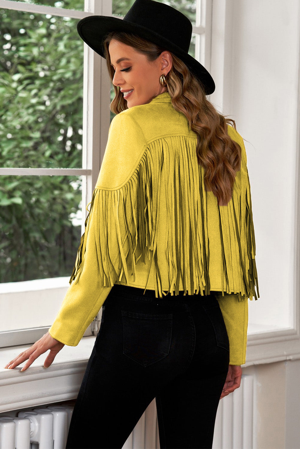 Collar Cropped Blazer