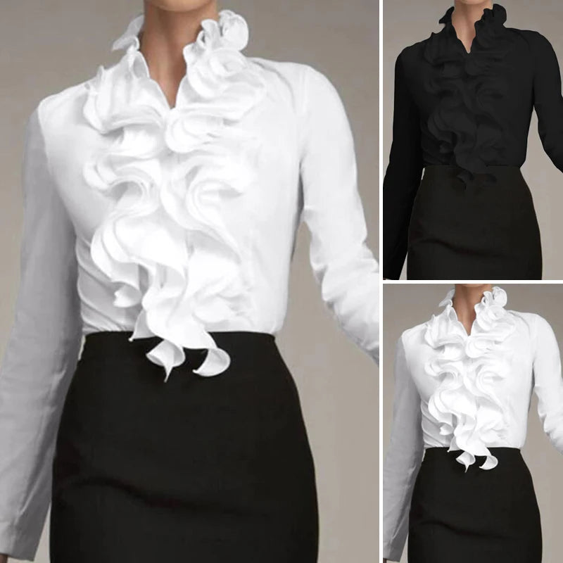 Classy Ruffles Shirt