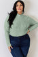 Basic Bae Full Size Ribbed Mock Neck Long Sleeve T-Shirt